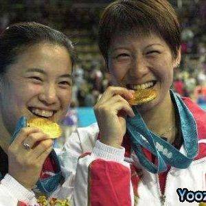 2000年奥运会中国乒乓球队包揽金牌的精彩录像集锦