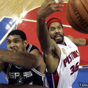 2005年NBA总决赛第四场 活塞vs马刺 全场录像及集锦