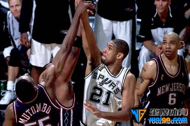 2003年NBA总决赛第六场 篮网vs马刺 全场录像及集锦