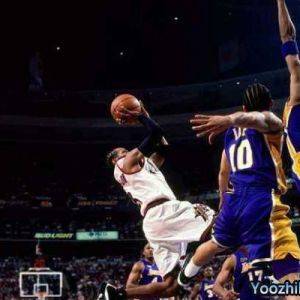 2001年NBA总决赛第二场 湖人vs76人 全场录像及集锦