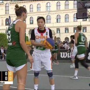 07月30日 FIBA三人女篮布拉格站半决赛 中国vs立陶宛 全场录像及集锦 ...