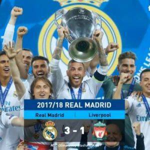 2018年欧冠决赛 皇家马德里vs利物浦 全场录像回放