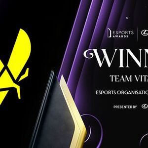 Vitality被评选为年度最佳电竞俱乐部